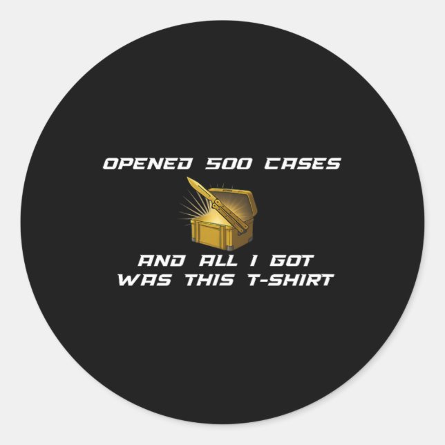 Adesivo Fps Gamer Funny Cs First Person Competitive Gaming (Frente)