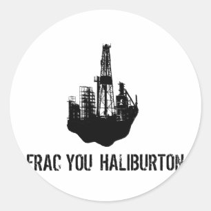 Adesivo frac você Haliburton