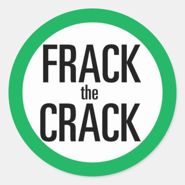 Adesivo Frack The Crack (Frente)