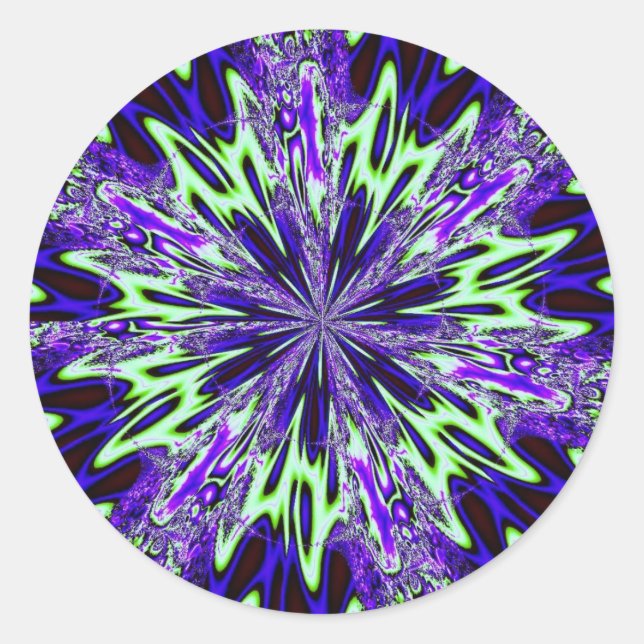 Adesivo Fractal 50, Stickers (Frente)