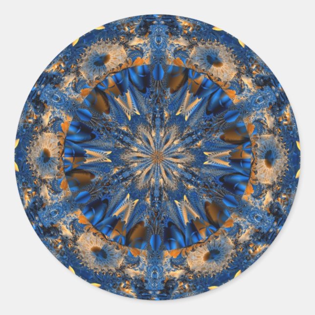 Adesivo Fractal 52, Stickers (Frente)