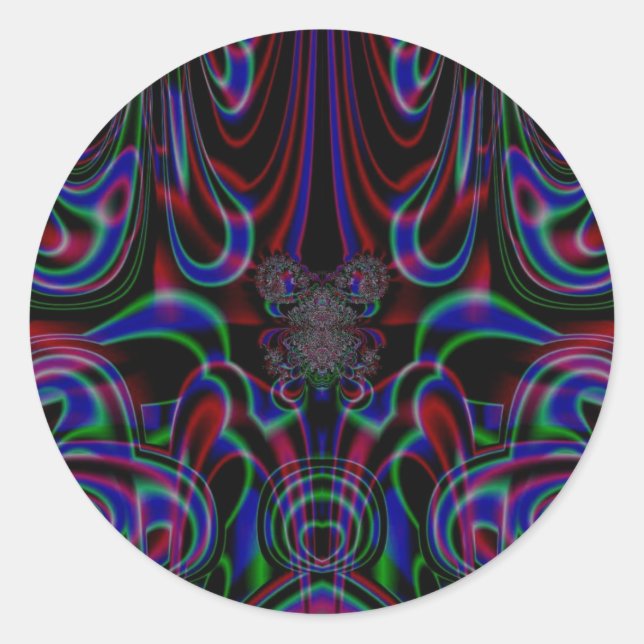 Adesivo Fractal 53, Stickers (Frente)