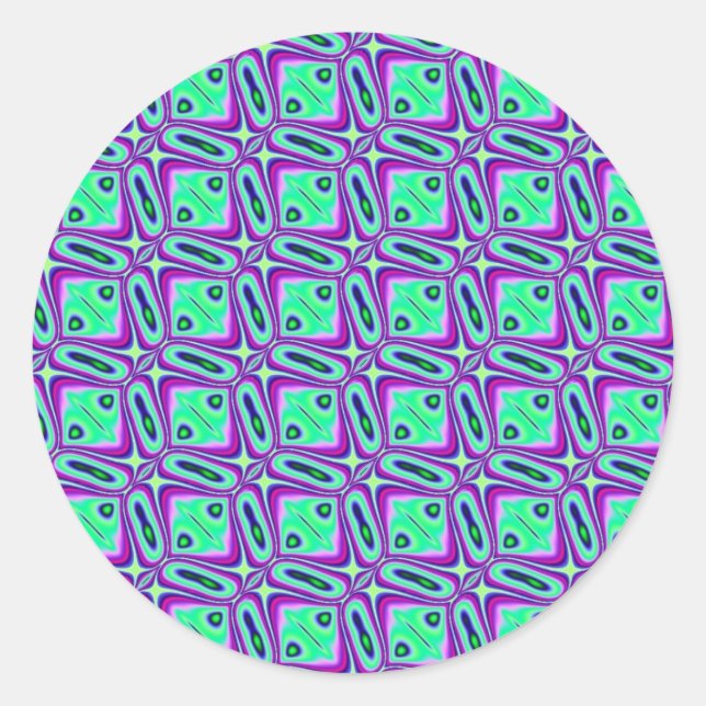 Adesivo Fractal 54, Stickers (Frente)