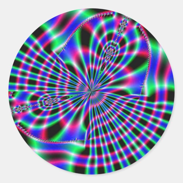 Adesivo Fractal 66, Stickers (Frente)