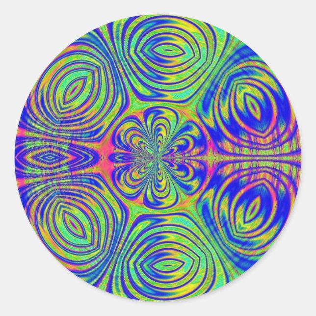 Adesivo Fractal 96, Stickers (Frente)