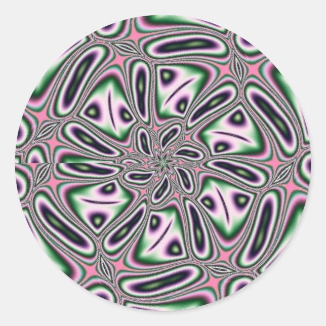 Adesivo Fractal 99 Stickers (Frente)