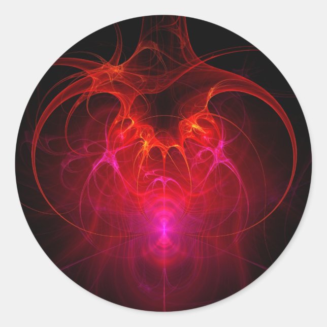 Adesivo Fractal - Ciência - A rede neural (Frente)