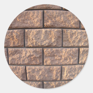 Adesivo Fragmento da parede dos grandes blocos de concreto