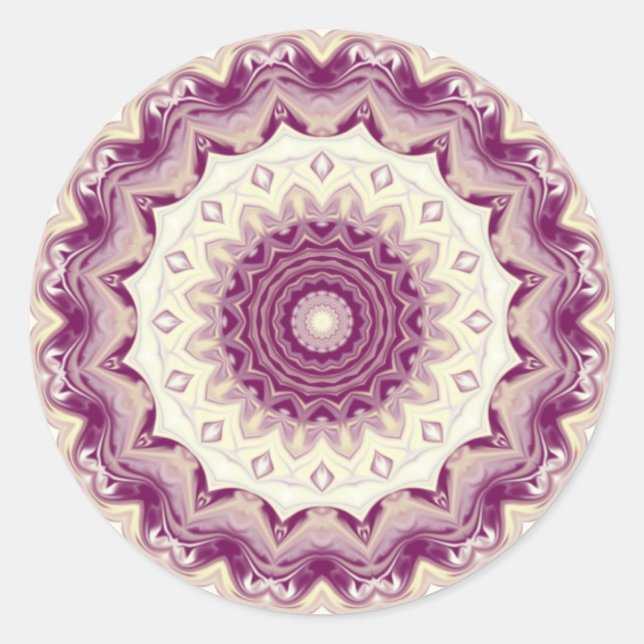 Adesivo Framboesas e Creme Caleidoscópio (Frente)