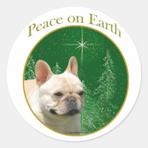 Adesivo França Buldogue Peace