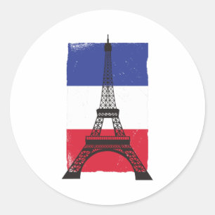 Adesivo França Paris Bandeira francesa