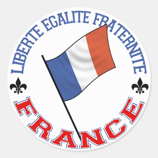 Adesivo França Sticker (Frente)