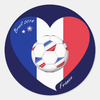 Adesivo "FRANCE" Soccer Team. Fútbol de Francia 2014