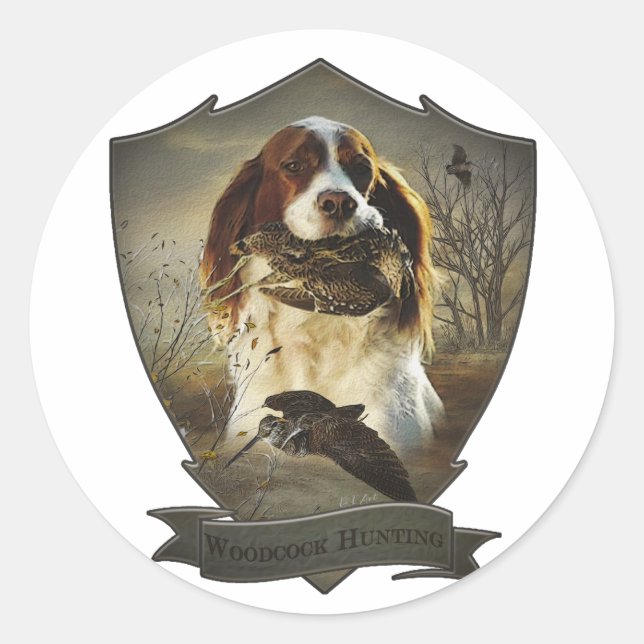 Adesivo Francês Brittany, Arte (Frente)