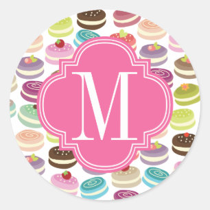 Adesivo Francês Macarons personalizado