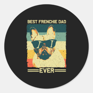 Adesivo Francês Pai Homens Pai Buldogue Francês Amor