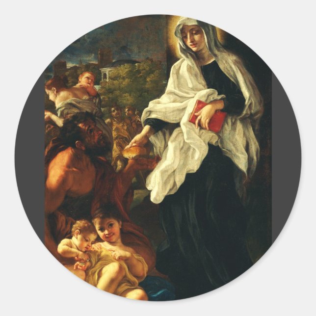 Adesivo Frances santos de Roma (Frente)