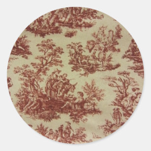 Adesivo Francês Toile no rosa