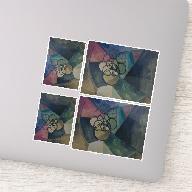 Adesivo Francis Picabia, Caoutchouc, 1909, Abstrato Art (Detalhe)