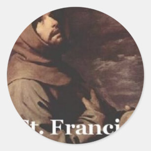 Adesivo Franciscan intenso do presente de St Francis