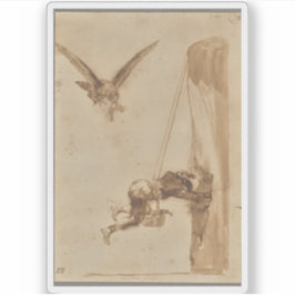 Adesivo Francisco de Goya - O Caçador de Águia