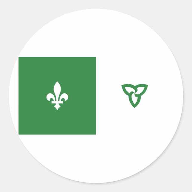 Adesivo Franco Ontarian, Canadá (Frente)