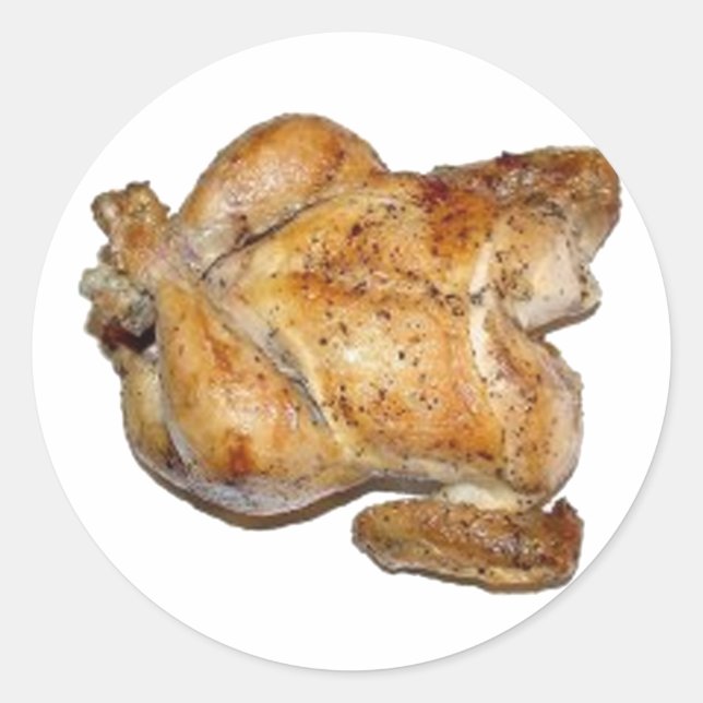 Adesivo Frango Assado Inteiro (Frente)