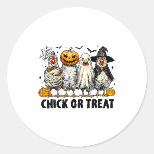 Adesivo Frango Engraçado Ou Guloseima Halloween Bruxa Assu