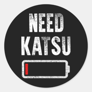Adesivo Frango Frito Japonês Katsu Precisa de Mais Comida