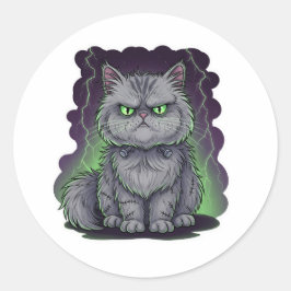 Adesivo FrankenPersian - Frankenstein Persian Cat