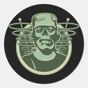 Adesivo Frankenstein retro