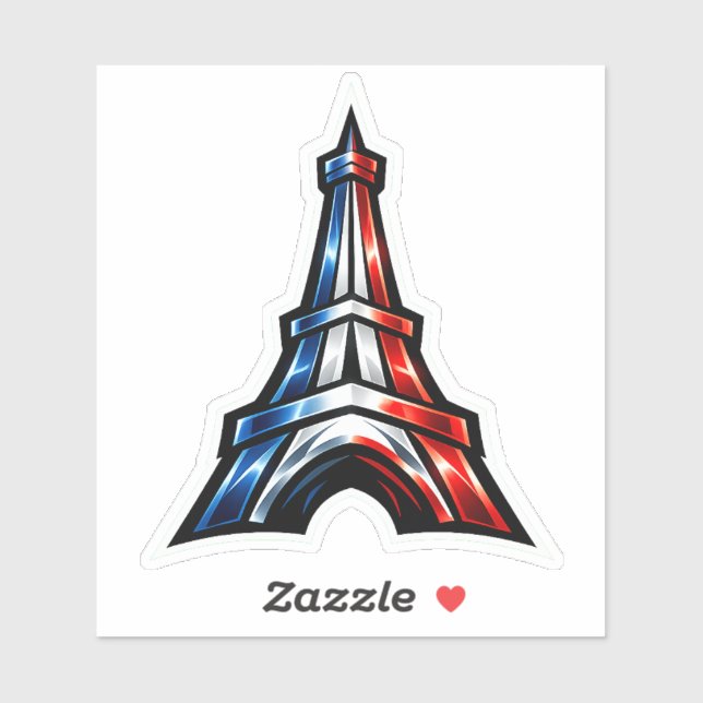 Adesivo Frankreich Eifelturm Auto (Folha)
