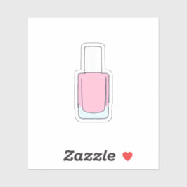 Adesivo Frasco de Esmalte de Unhas