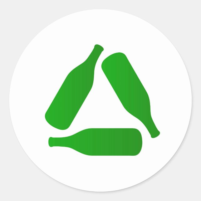 Adesivo Frascos de reciclar (Frente)