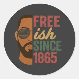 Adesivo Free-ish desde 1865, 1965, História Negra