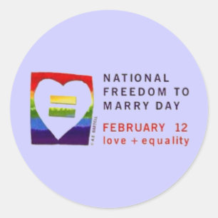 Adesivo freedom2marry