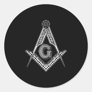 Adesivo Freemason (preto)
