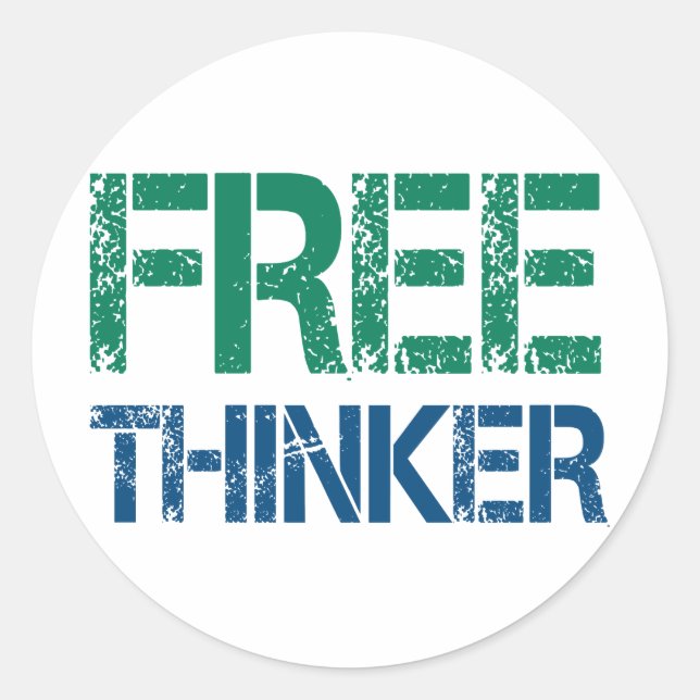 Adesivo freethinker (Frente)