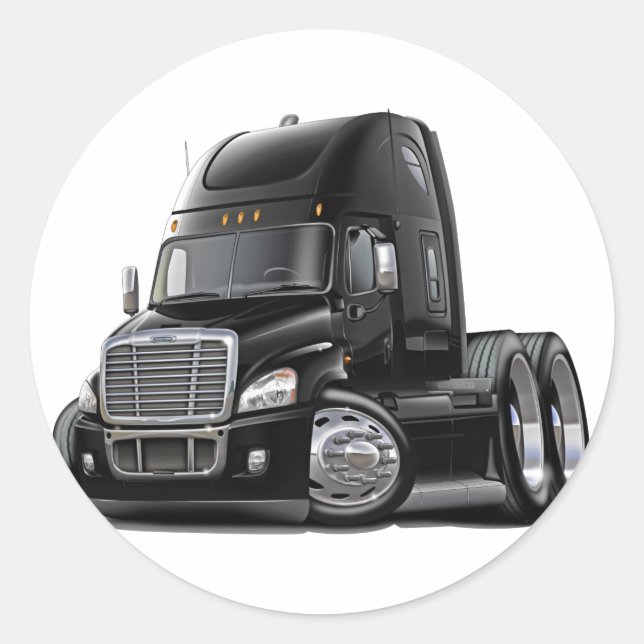 Adesivo Freightliner Cascadia Black Truck (Frente)