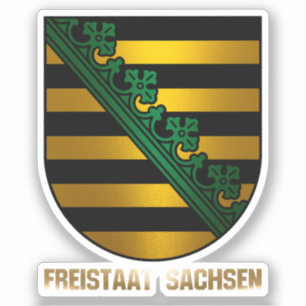 Adesivo Freistaat Sachsen