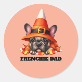 Adesivo French Bulldog Cute Halloween Candy Costume