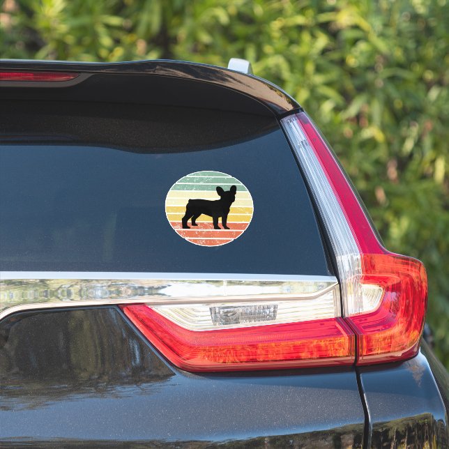 Adesivo Frenchie Sticker (Lado do carro)