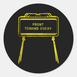Adesivo Frente Militar em direção ao inimigo M18A1 Claymor