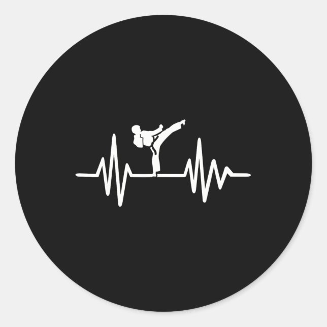 Adesivo Frequência de Karate  (Frente)