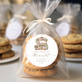 Adesivo Fresco Do Chá de panela De Queda Do Mercado