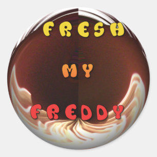 Adesivo Fresco meu Freddy Art Impressão