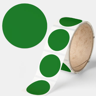 Adesivo Fresh Green Pine Tree Color solid minimalist