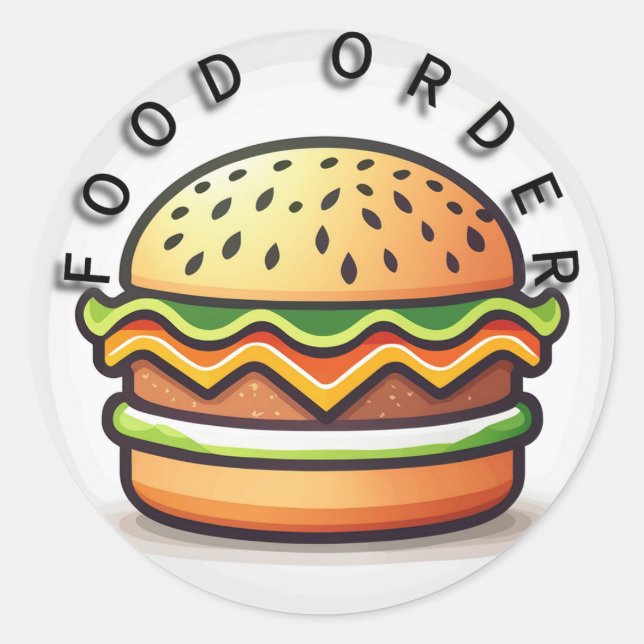 Adesivo Freshly Feito (Frente)