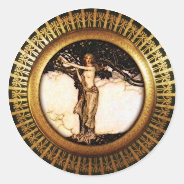 Adesivo Freya Dourada (Frente)