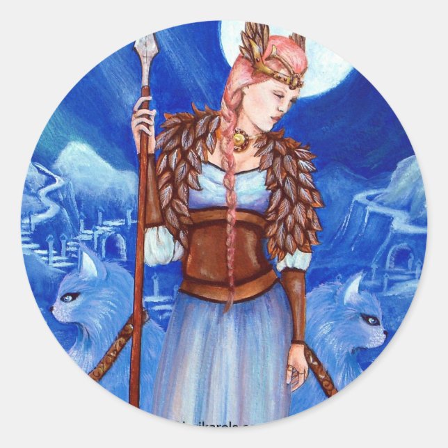 Adesivo Freya Norse Goddese (Frente)